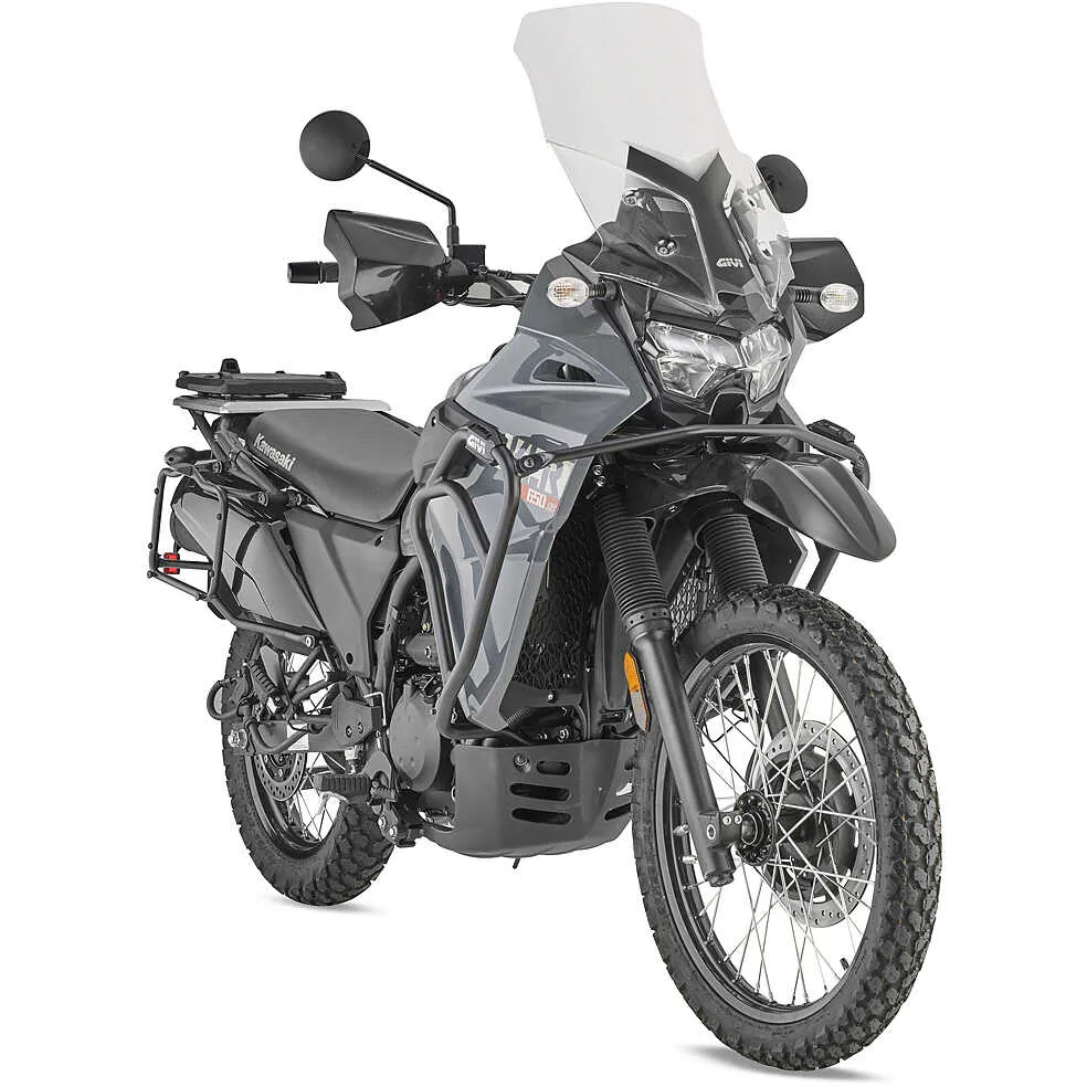 black-tubular-engine-guard-integrated-slider-givi-tn4133-for-kawasaki-klr-650-klr-650-s-23-24_259671_zoom.webp
