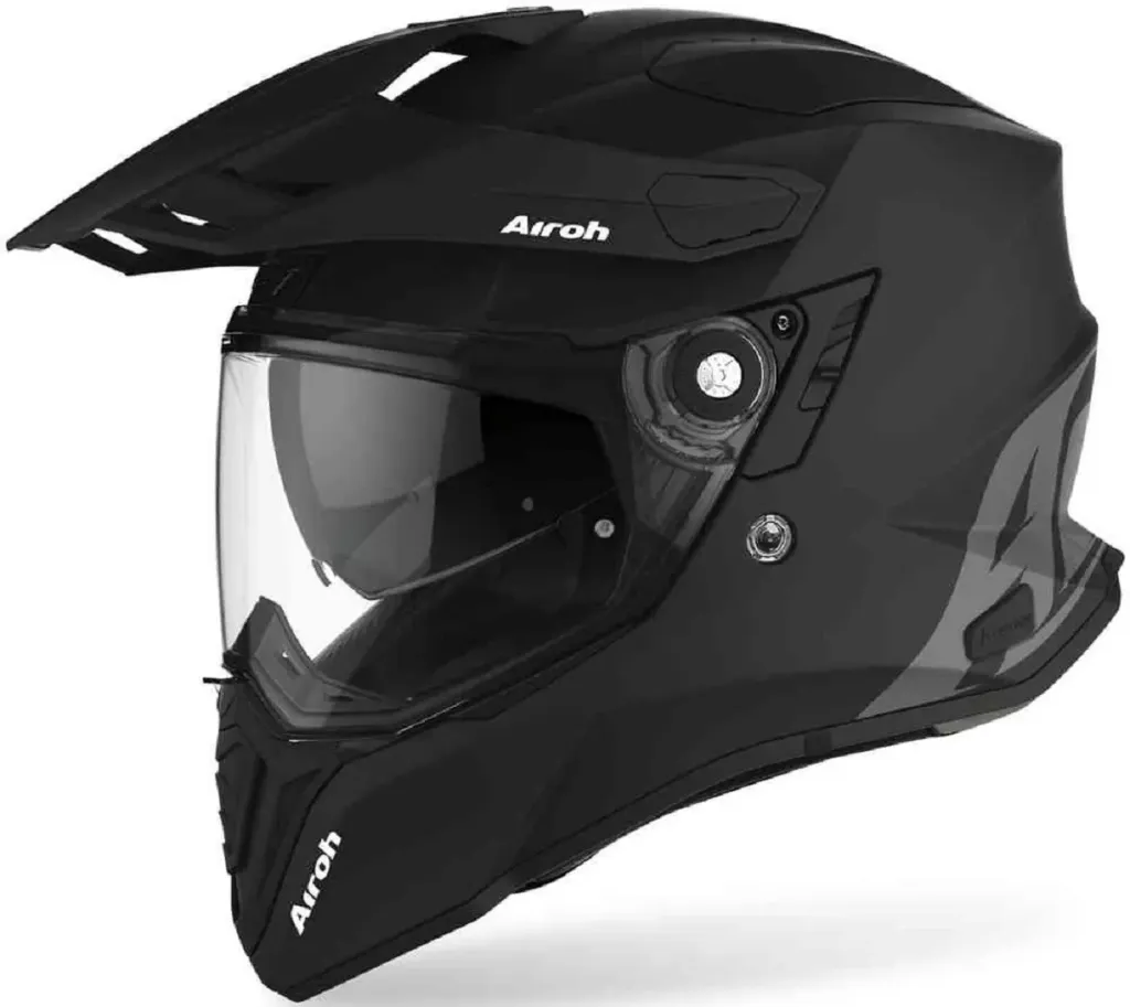 CASCO COMMANDER 2 AIROH NEGRO