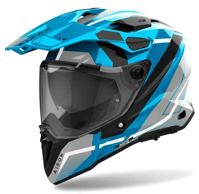 [CM2M82S] CASCO COMMANDER 2 MAVICK CM2M AIROH (S, CERULEO/AZUL)