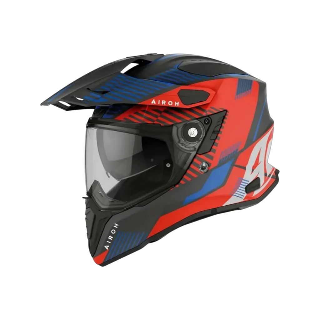 [CMM29-M] CASCO COMMANDER BOOST CMM AIROH (M, RED/BLUE, MATTE)