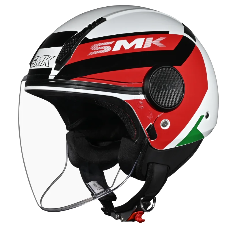 CASCO LAMINAR CON VISOR TRANSPARENTE KENTRO LAMINAR-GL138 SMK