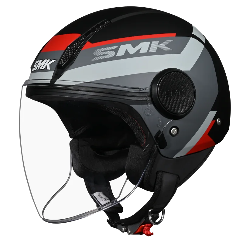 [1000106780] CASCO LAMINAR CON VISOR TRANSPARENTE KENTRO LAMINAR-GL263 SMK (S)