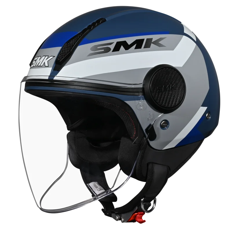 CASCO LAMINAR CON VISOR TRANSPARENTE KENTRO LAMINAR-GL561 SMK