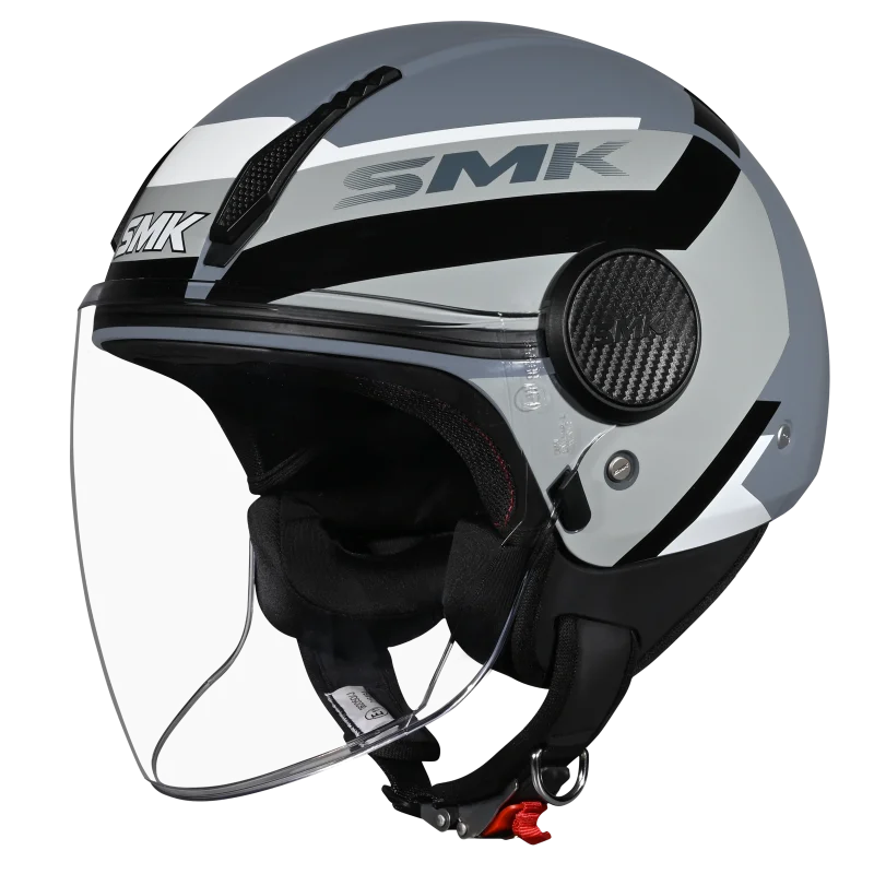 CASCO LAMINAR CON VISOR TRANSPARENTE KENTRO LAMINAR-GL662 SMK