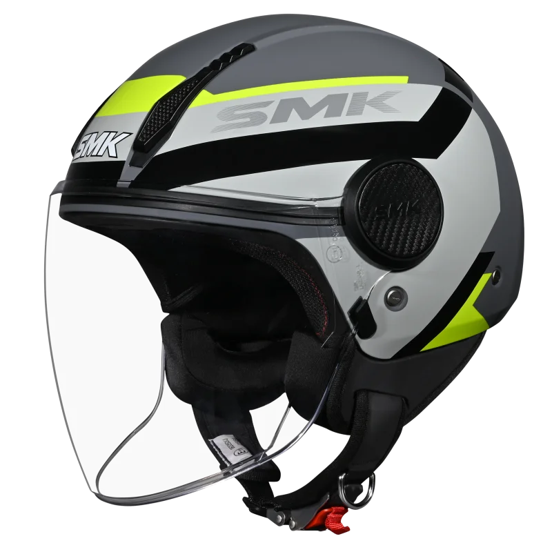 [1000106798] CASCO LAMINAR CON VISOR TRANSPARENTE KENTRO LAMINAR-GL664 SMK (S)