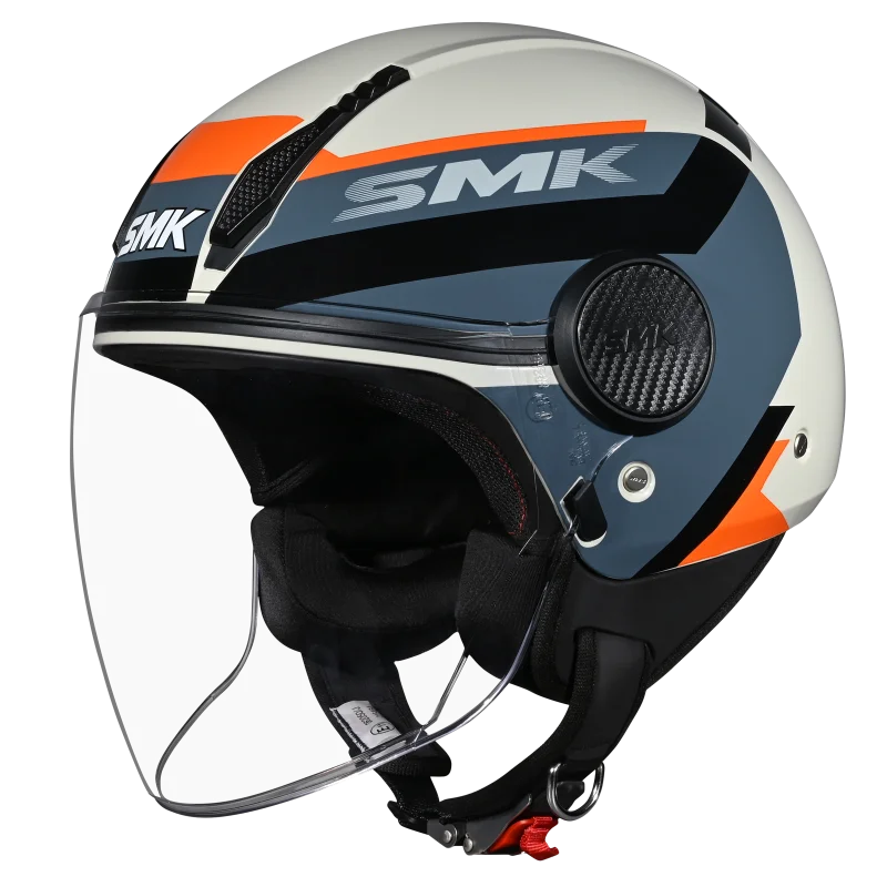 CASCO LAMINAR CON VISOR TRANSPARENTE KENTRO LAMINAR-GL667 SMK