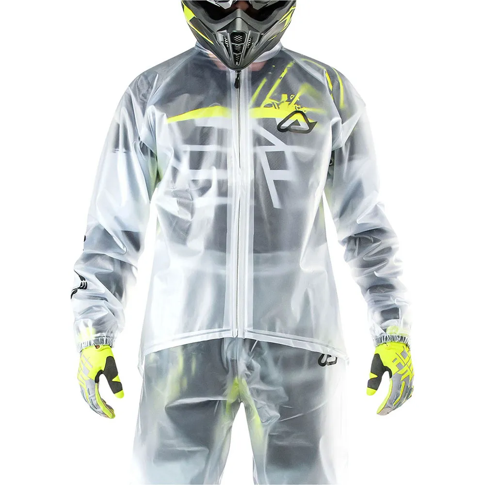 [0022172.120.063] CHAQUETA IMPERMEABLE TRANSPARENTE 3.0 0022172 ACERBIS (S/M)