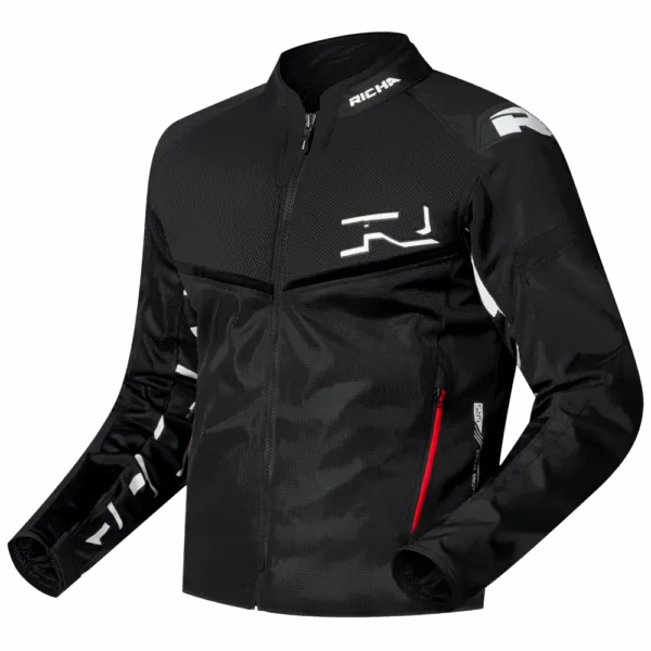 CHAQUETA STRADALE MESH NEGRA