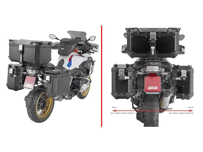 [PLOS5108CAM] KIT ANCLAJE LATERAL OUTBACK EVO S PLOS5108CAM GIVI