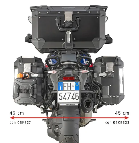 KIT DE ANCLAJE LATERAL OUTBACK EVO S PLOS5143CAM GIVI