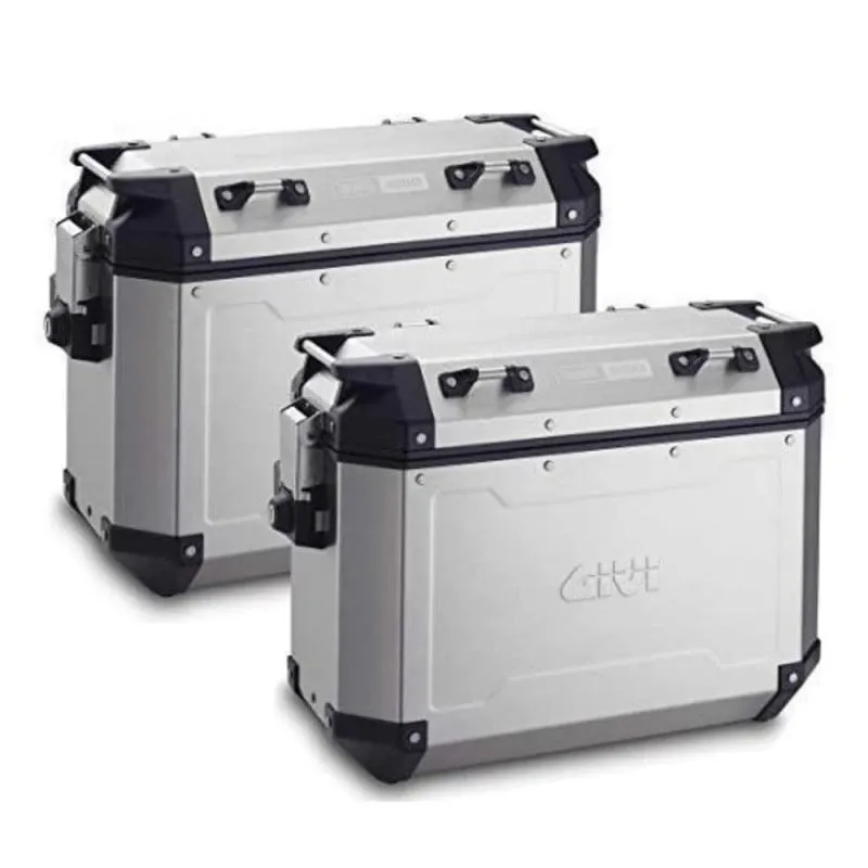 [OBKN37APACK2] MALETA LATERAL OUTBACK 37 LITROS PAR ALUMIN OBKN37APACK2 GIVI