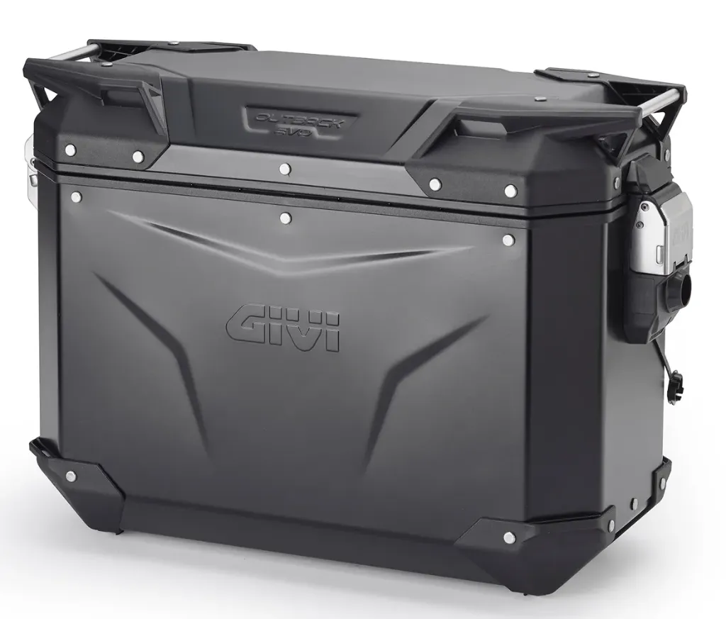 [OBKEV37BL] MALETA LATERAL OUTBACK EVO 37 LITROS IZQUIERDA NEGRA OBKEV37BL GIVI