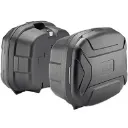 MALETA LATERAL TREKKER 35 LITROS PAR NEGRA TRK35BBPACK2 GIVI