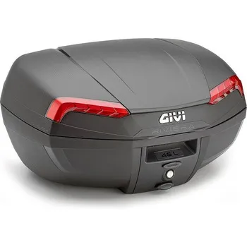 [E46N] MALETA MONOLOCK RIVIERA 46 LITROS MICA ROJA L E46N GIVI