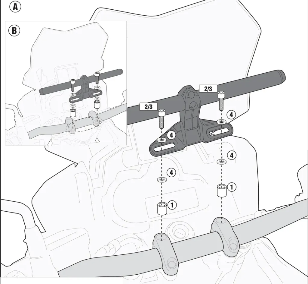 [03SKIT] BARRA INTEGENTE KIT 03SKIT GIVI
