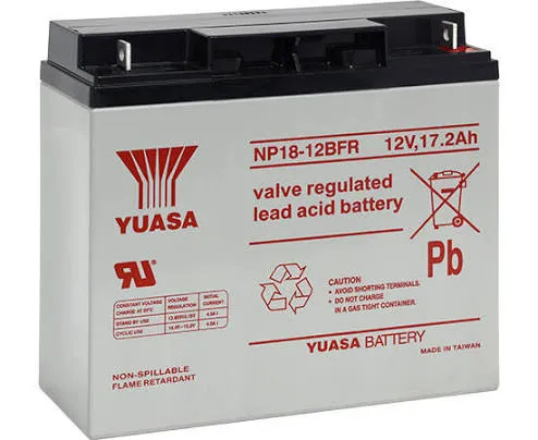BATERIA 12V NP18-12BFR NP18-12BFR YUASA