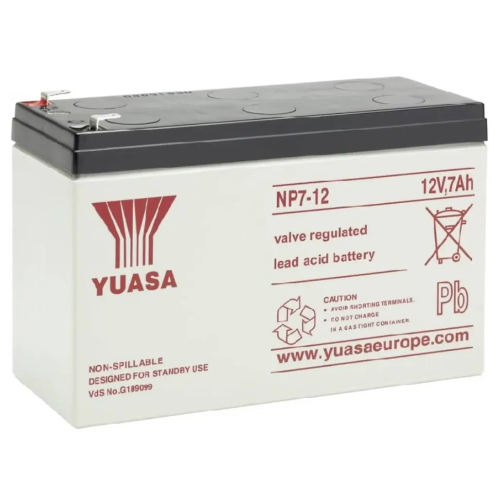 [NP7-12/187] BATERIA 12V NP7-12187 NP7-12187 YUASA