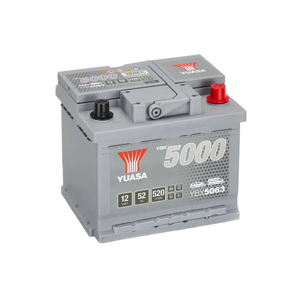 [YBX5063-052] BATERIA 52AH 520A SMF 54316  36R YBX5063-052 YUASA