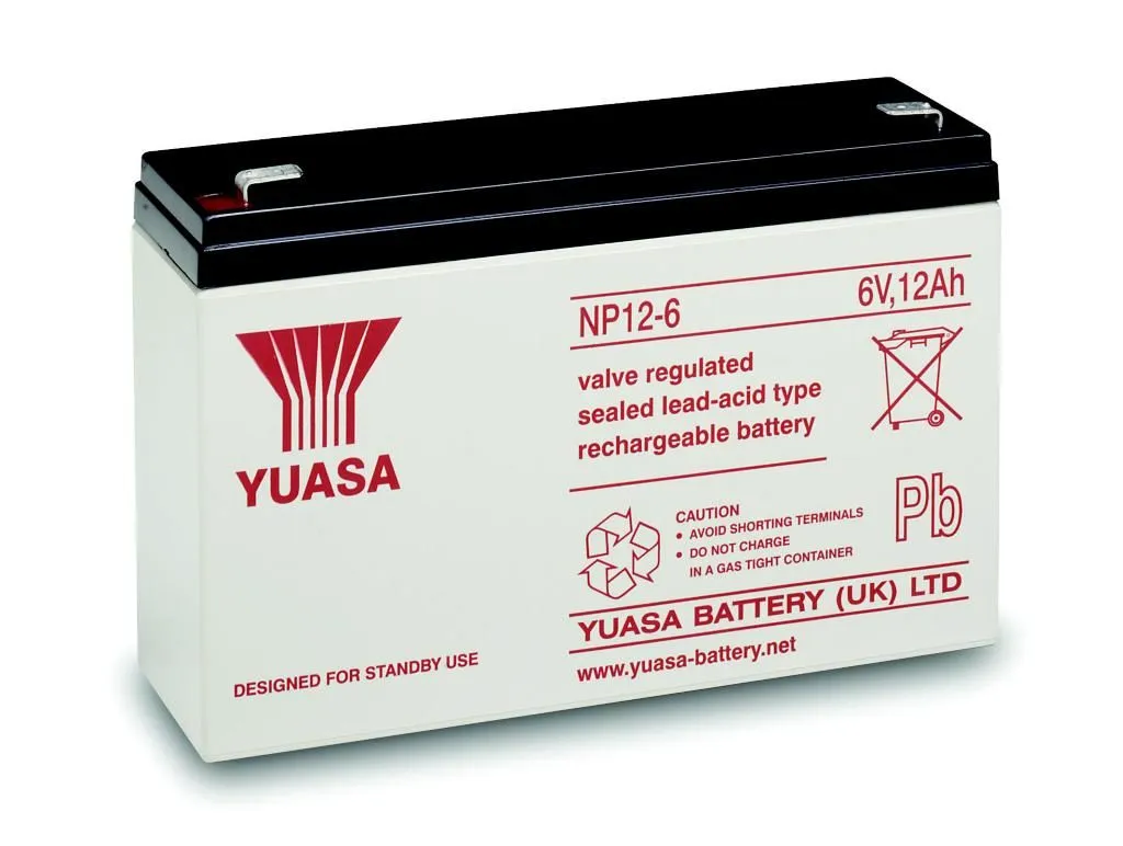 BATERIA 6V NP12-6 NP12-6 YUASA