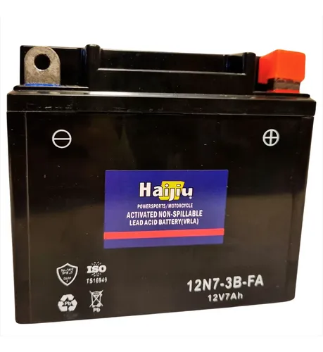 BATERIA GEL MOTO 12N7-3B-GEL HAIJIU
