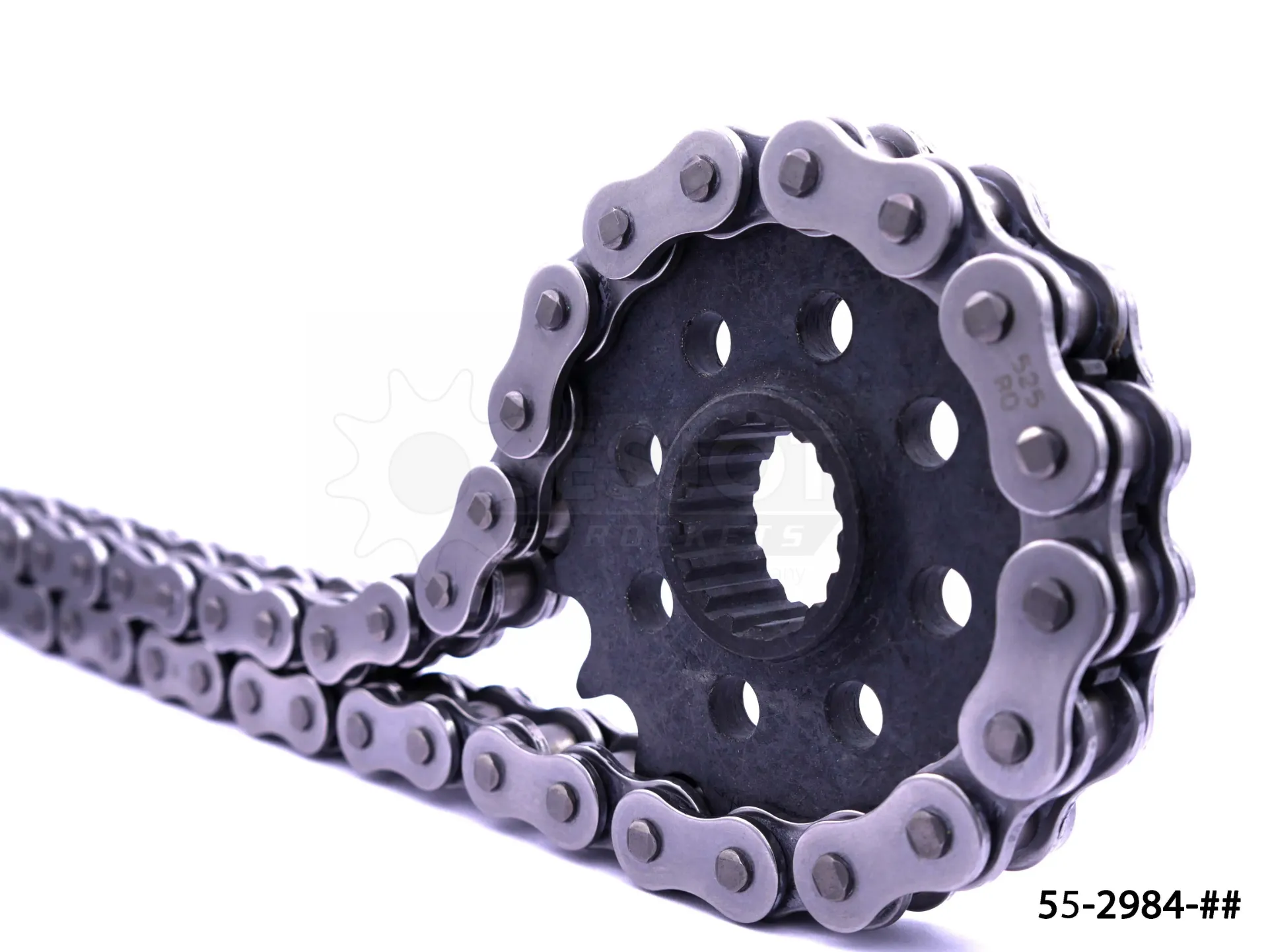 [55-1528-128] CADENA RK HRT MX GOLD ALEACION DE ACERO CARBON 55-3229-118 ESJOT