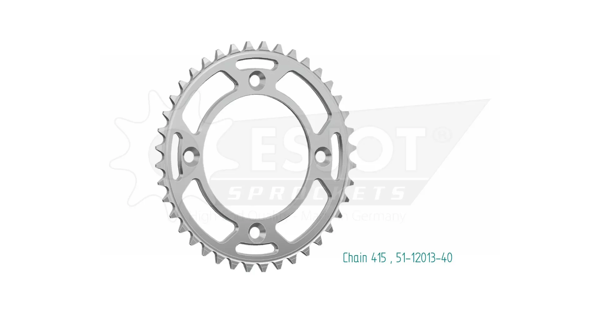 CORONA HIERRO SX65 48T 50-13025-48 ESJOT