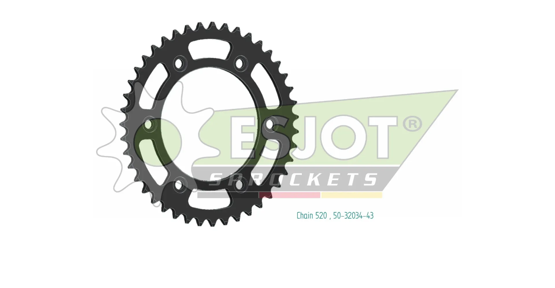 CORONA KLR650 42T 50-32028-42 ESJOT
