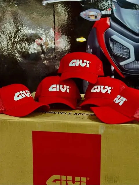 [TA42NR] GORRA GIVI LOGO ROJA TA42NR GIVI