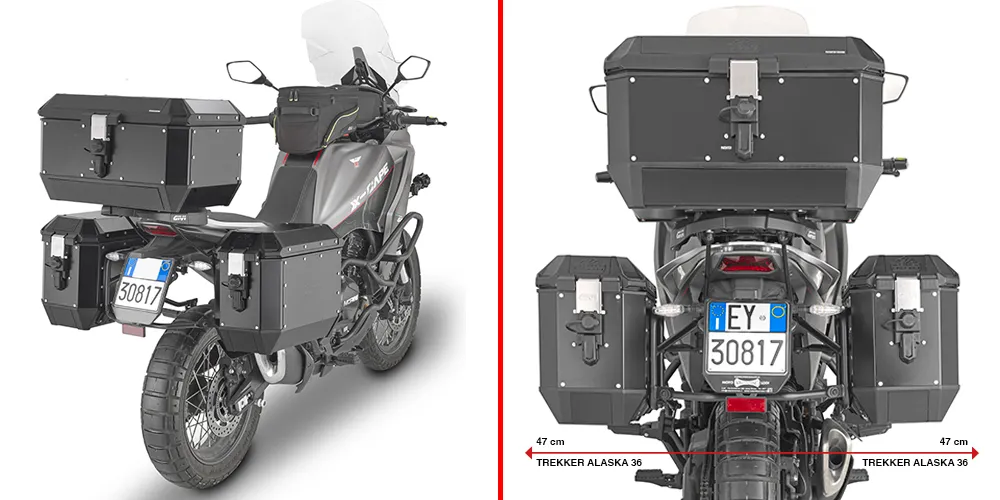 KIT ANCLAJE LATERAL PLO9350N GIVI