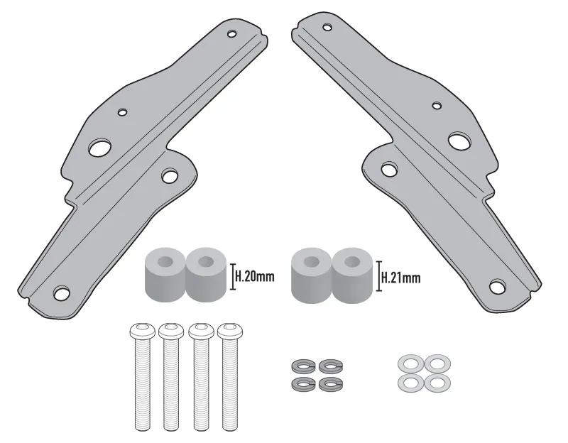 KIT ANCLAJE SR6415 GIVI