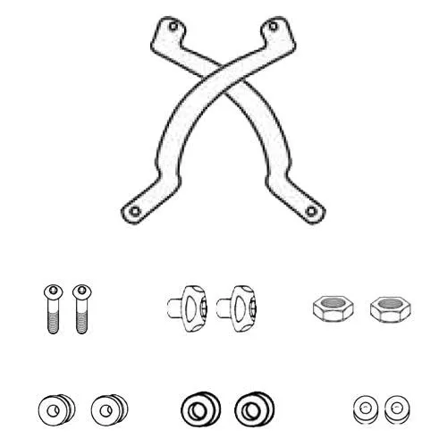 [D330KIT] KIT MONTAJE PARABRISA D330KIT GIVI