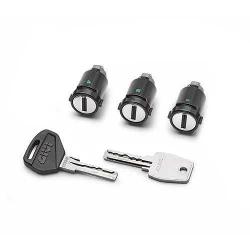 [SLR103] LLAVES KIT SMART SECURITY LOCK 3PCS MALETA OBKEV SLR103 GIVI