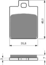 PASTILLA FRENO 137-AD GOLDFREN