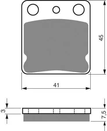 PASTILLA FRENO 144-S33 GOLDFREN