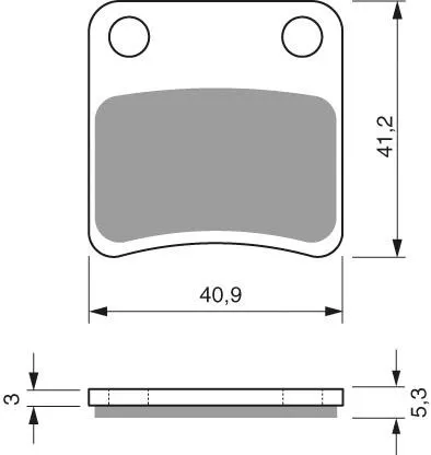 PASTILLA FRENO 304-GP7 GOLDFREN