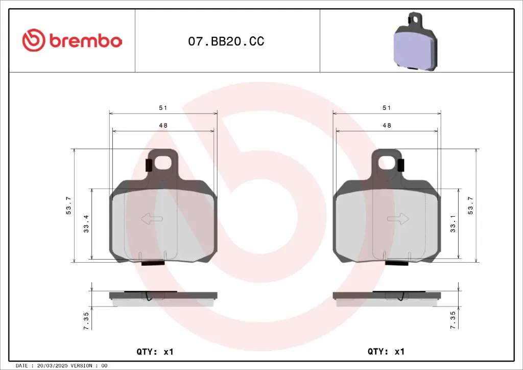 PASTILLAS FRENO 152 REF GOLDFREN CARBON BREMBO