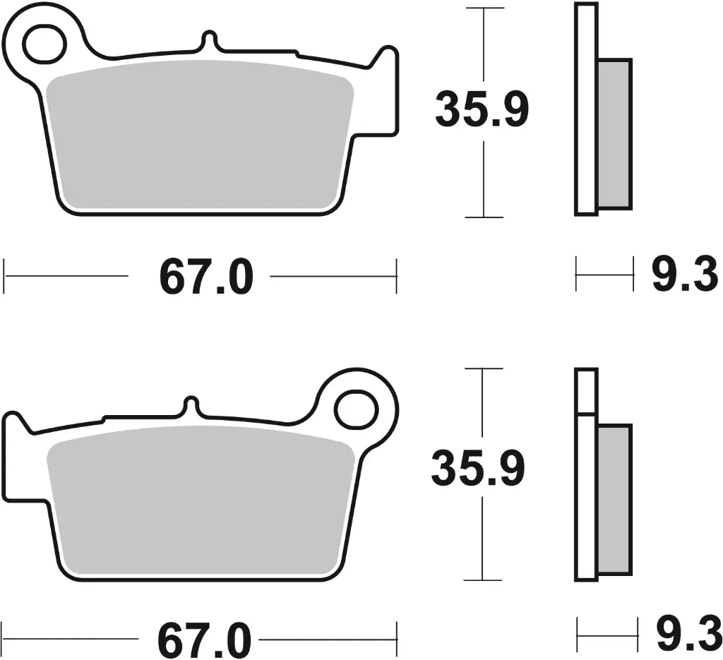 PASTILLAS FRENO 187 REF GOLDFREN 07YA41SX BREMBO