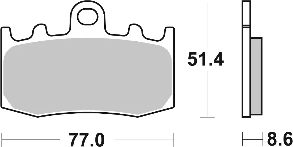 PASTILLAS FRENO 196 REF GOLDFREN 07BB26SA BREMBO