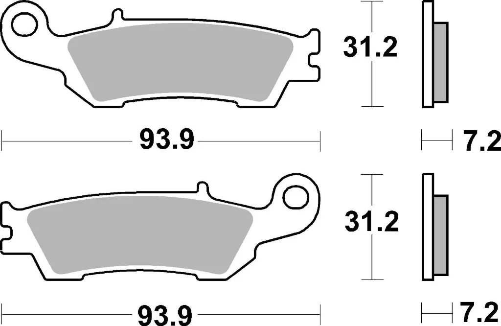 PASTILLAS FRENO 248 REF GOLDFREN 07YA47SD BREMBO