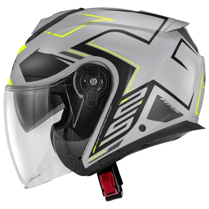 CASCO HX25 GRIS/NEGROAMARILLO GIVI