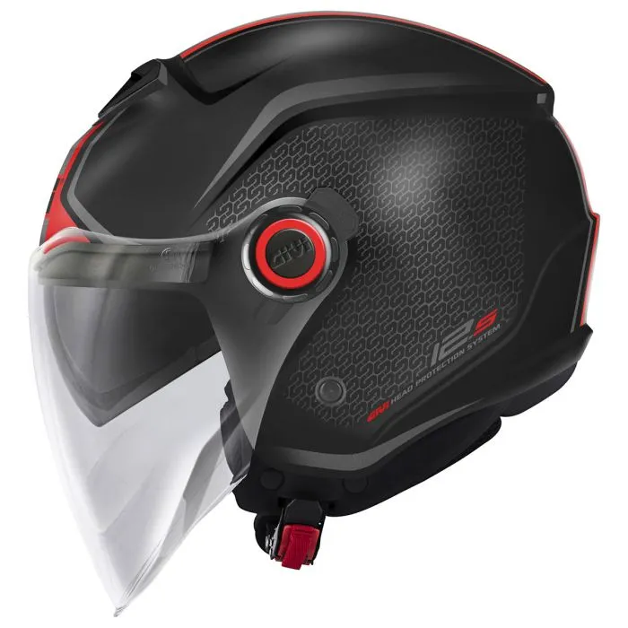 CASCO H125 NEGRO/ROJO GIVI