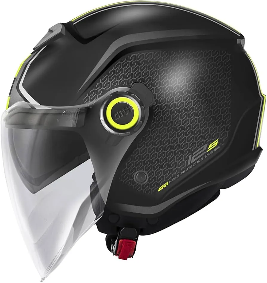 CASCO H125 NEGRO/AMARILLO GIVI