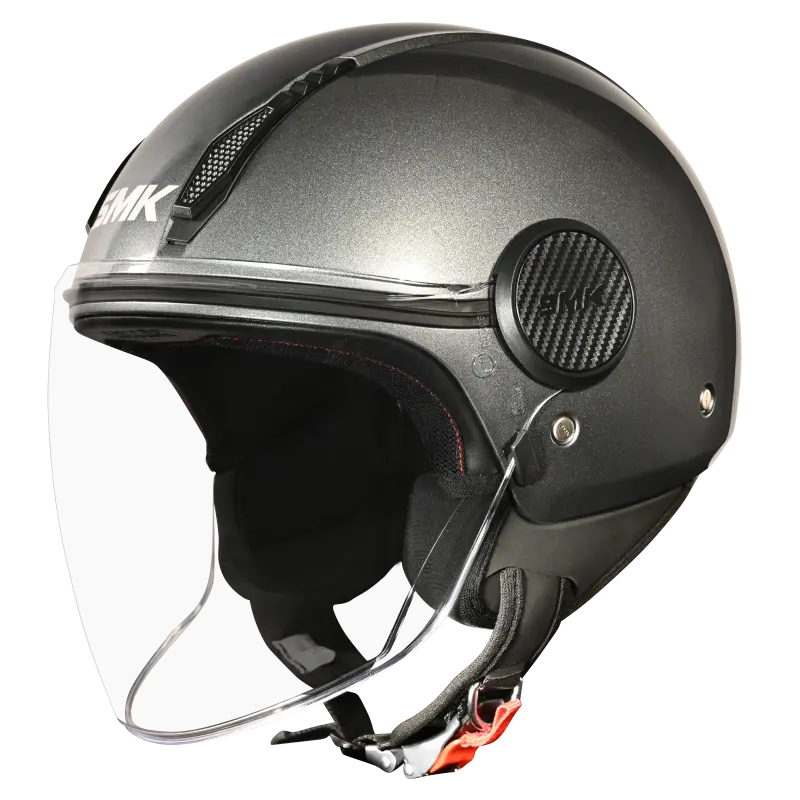 [1000068065] CASCO JET LAMINAR CON VISOR TRANSPARENTE LAMINAR-GL100 ANTRACITA SMK (S)