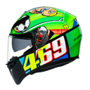 AGV CASCO K3 TOP REPLICA C/009 ROSSI MUGELLO 2017