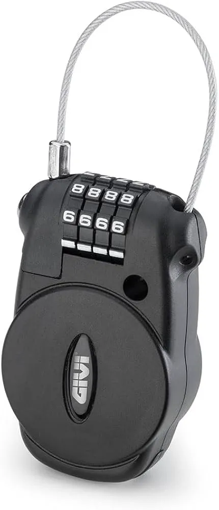CANDADO CABLE CABLE RETRACTIL S220 GIVI