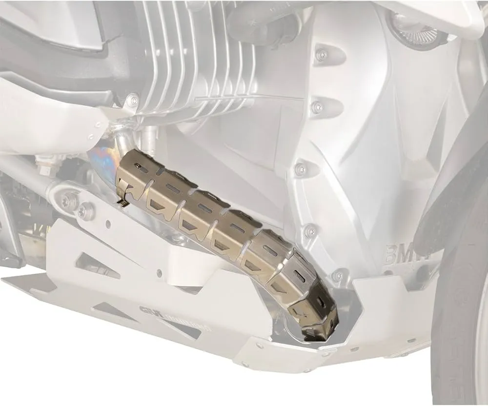 [S280] PROTECTOR PARA COLECTOR ESCAPE ACERO INOXIDABLE 32mm y 42mm GIVI