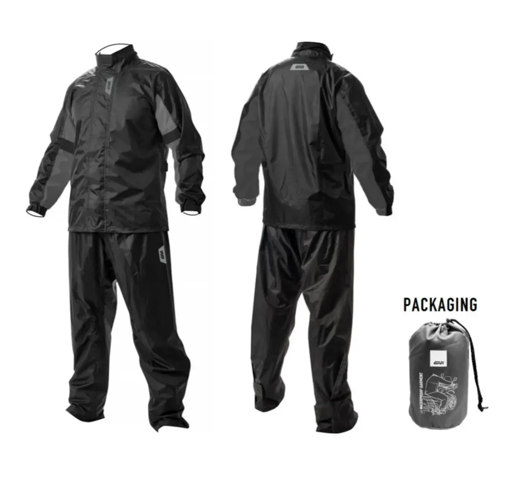 [RRS06.EX'G-S] IMPERMEABLE RAIN SUIT ARS01-NY GIVI (S, GRIS)