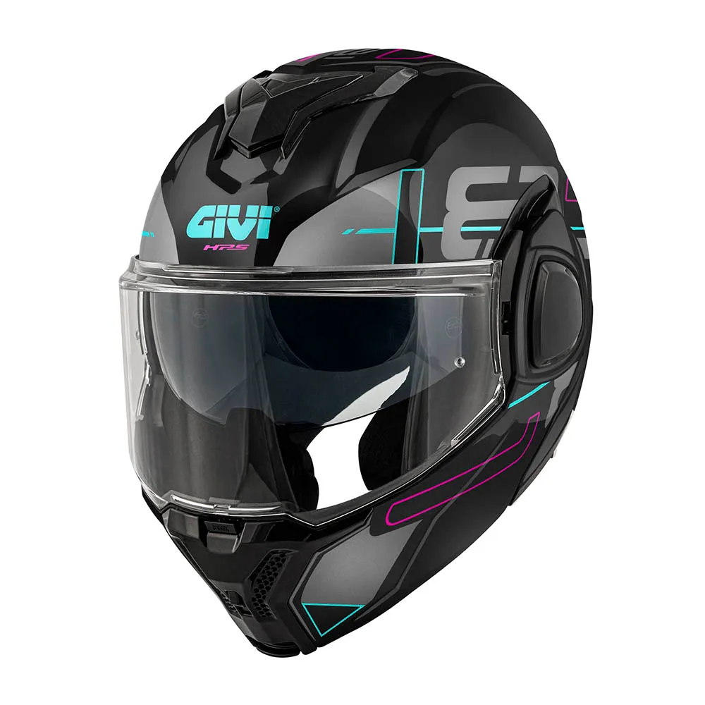CASCO DEMI JET HX36 VERTIGO FLIP-BACK GR STR GIVI (copia)