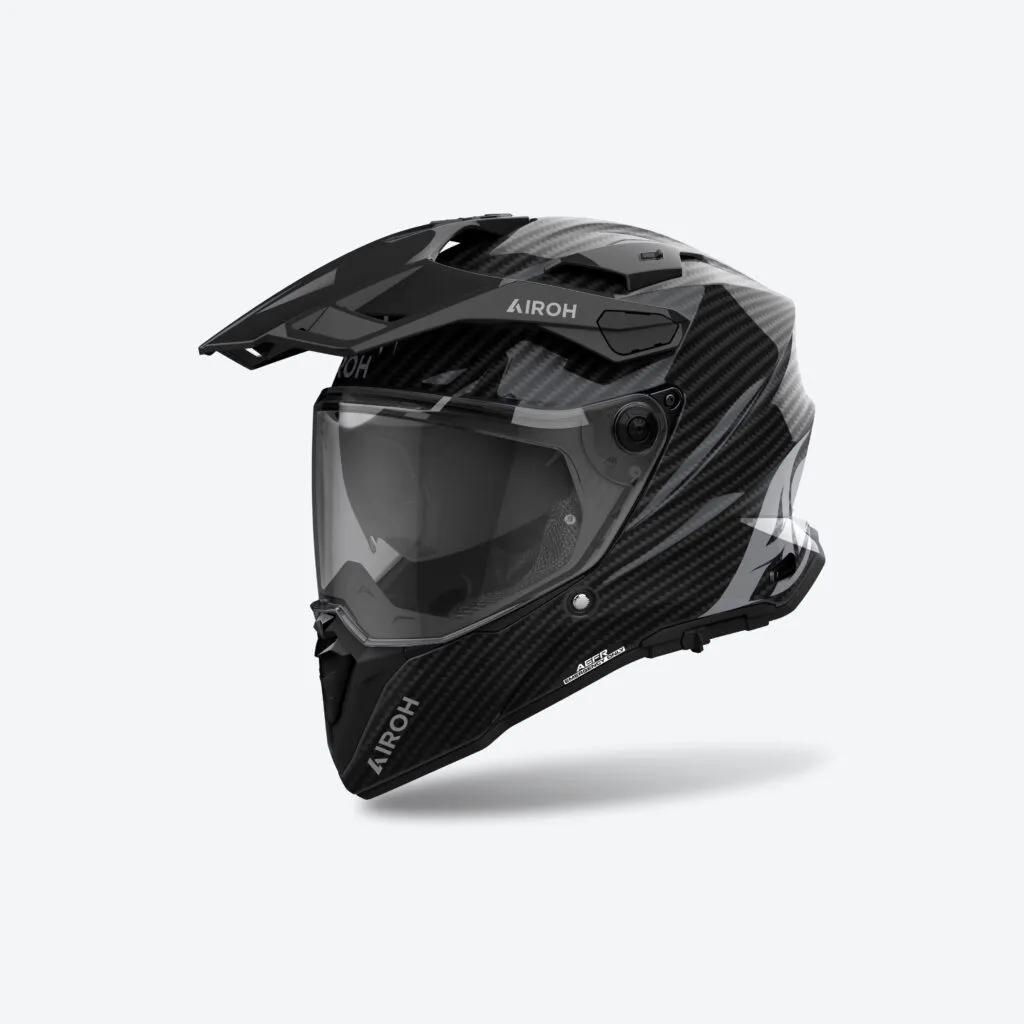 [CM299S] CASCO COMMANDER 2 CM299 AIROH (S, CARBONO)
