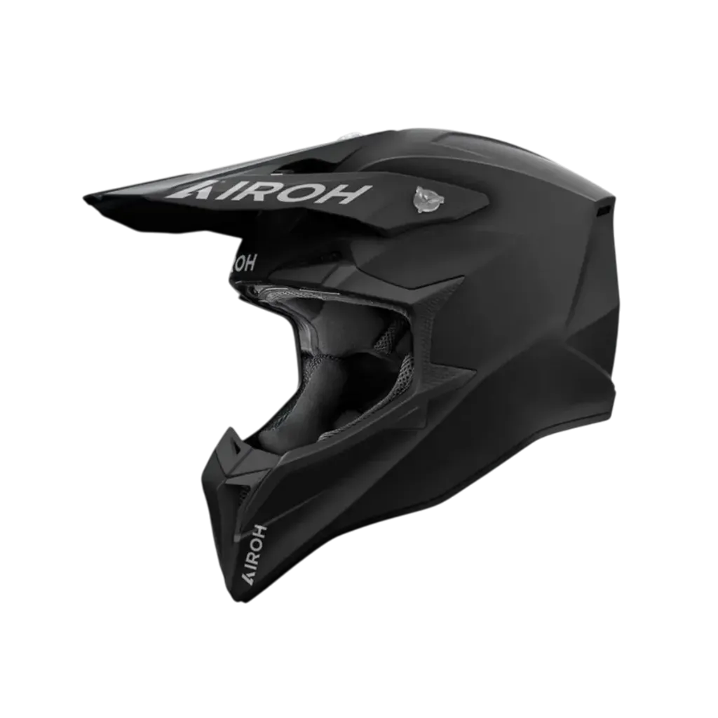 [WRA11XS] CASCO MX WRAAAP BLACK MATT WRA11 AIROH (XS)